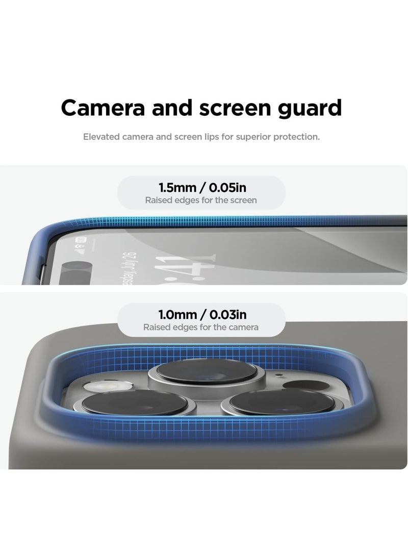 ELTRAZONE Space Grey Full Body Protection Case for iPhone 16 Pro - Shockproof, Slim Design with Anti-Scratch Microfiber Lining - Image 4
