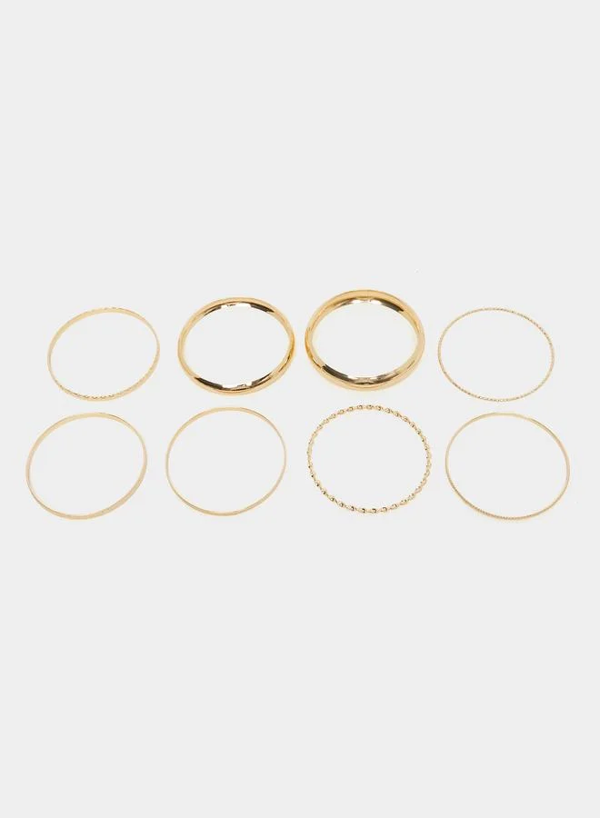 Pack of 8 - Stackable Bangles
