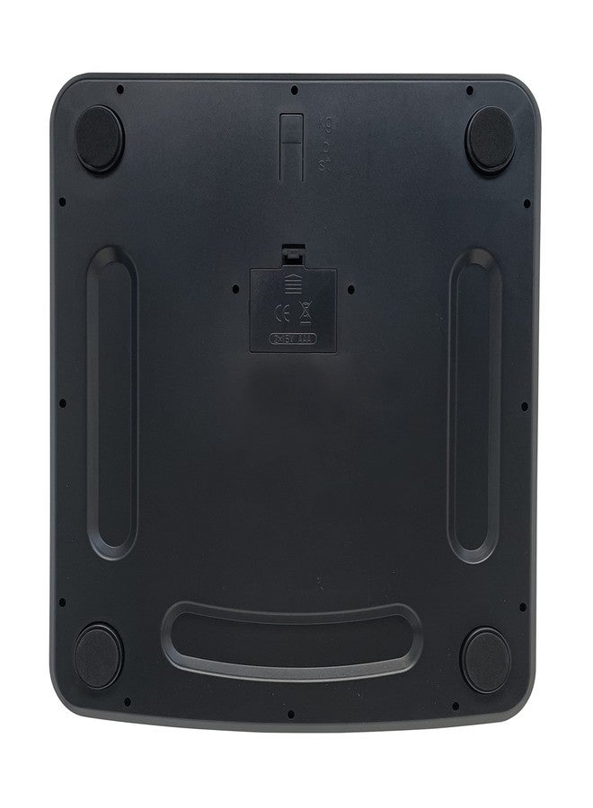 Taylor Digital Bath Scale with Antimicrobial Surface Protection, Bathroom Scale for Body Weight, 400 lbs. Black - Image 3