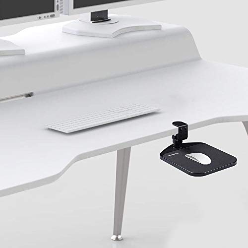 SKYZONAL Ergonomic Mouse Platform Under Desk Ergonomic Wrister Mouse Pad (Black) - Image 5