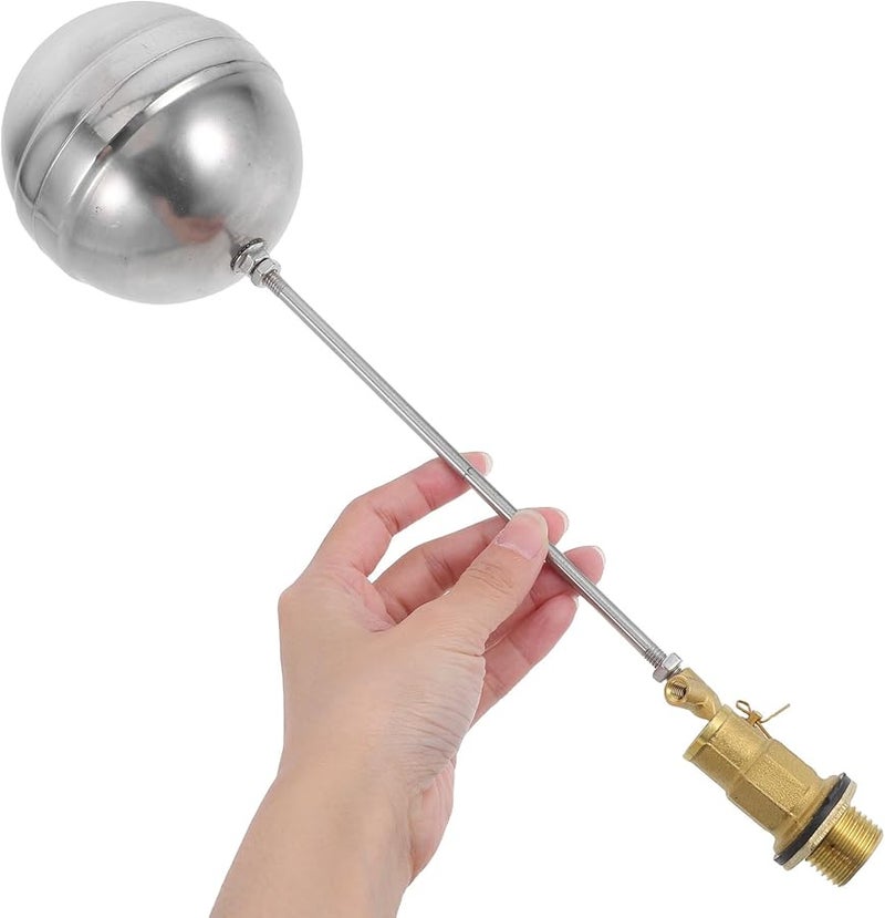 صمام العوامة النحاسي القابل للتعديل للتحكم التلقائي في مستوى المياه في الخزانات - Image 5