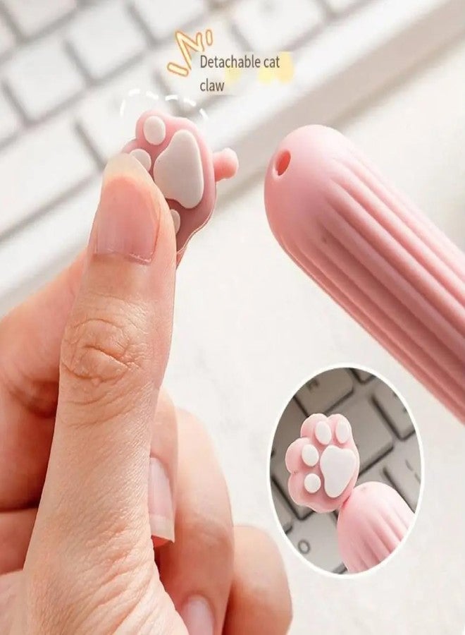 Prostuff.in® Mini Portable Lovely Cartoon Kitten Decorative Hair Detangling Comb With Cap Easy To Carry Keep Your Hair Neat And Styled Wherever You Go Multicolor Pack Of 1 Pcs - Image 5