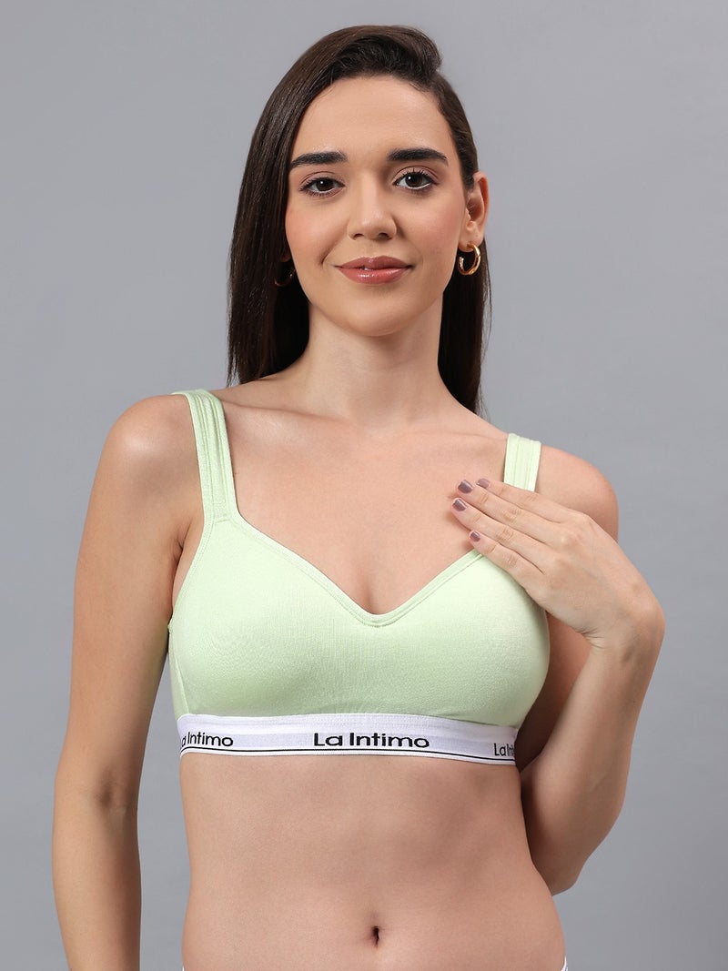 La Intimo Semi-Padded T-Shirt Bra - Image 1