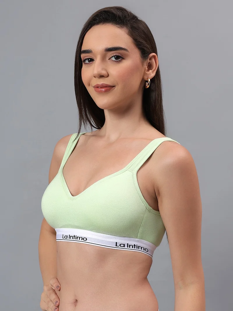 La Intimo Semi-Padded T-Shirt Bra