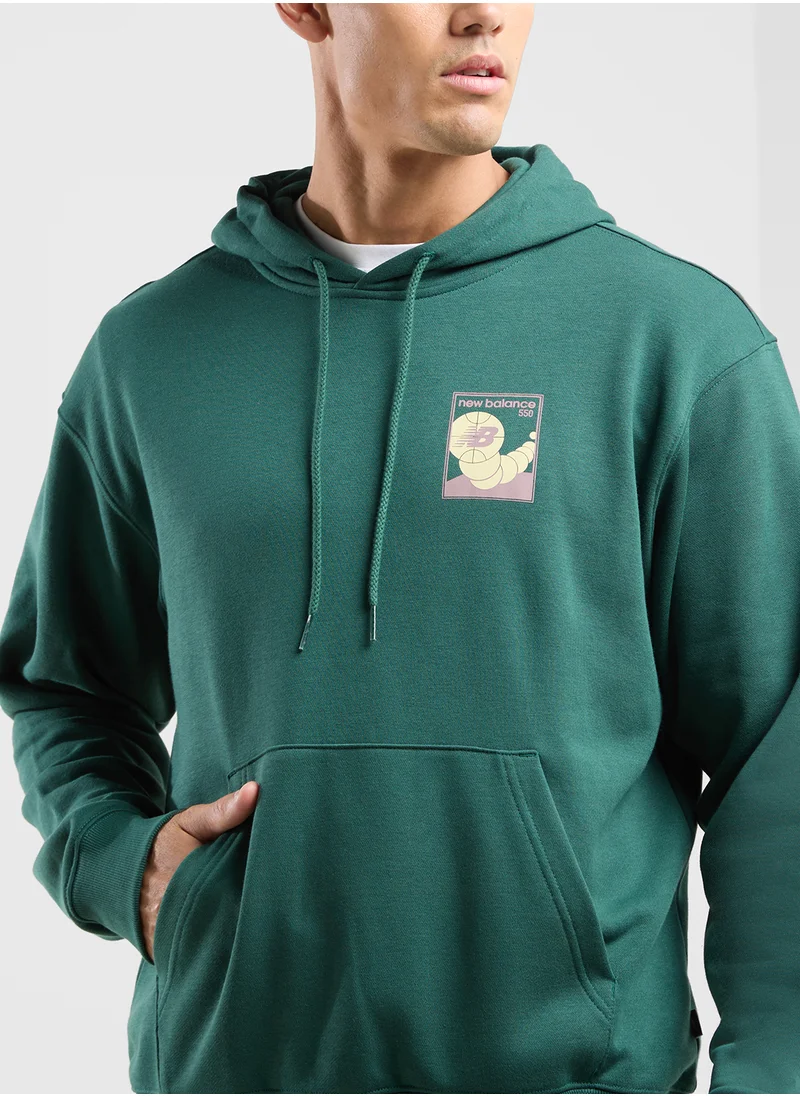 نيو بالانس French Terry Relaxed Hoodie