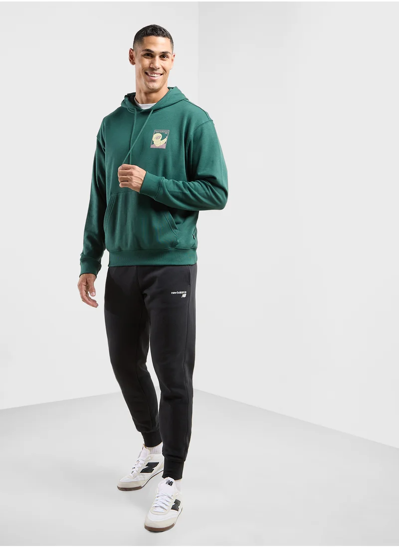 نيو بالانس French Terry Relaxed Hoodie