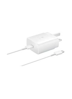 SHOPI Super Fast Charger With USB Type-C to Type-C Cable White 