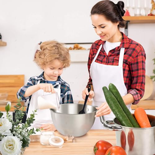 Marsheepy Double Boiler Pot Set,2000ML/1.8QT Mixing Bowl for Chocolate Melting, 2800ML/ 2.54QT 304 Stainless Steel Pot With Silicone Spatula for Melting Chocolate, Candy, Candle, Soap, Wax - Image 4