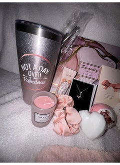 Generic Unique Luxury Spa Gift Box Set for Women, Self Care Package with Bath Accessories, Tumbler, Socks, Necklace. Gift for a Birthday, Wedding, Mother's Day, or Someone Special.  - Image 2