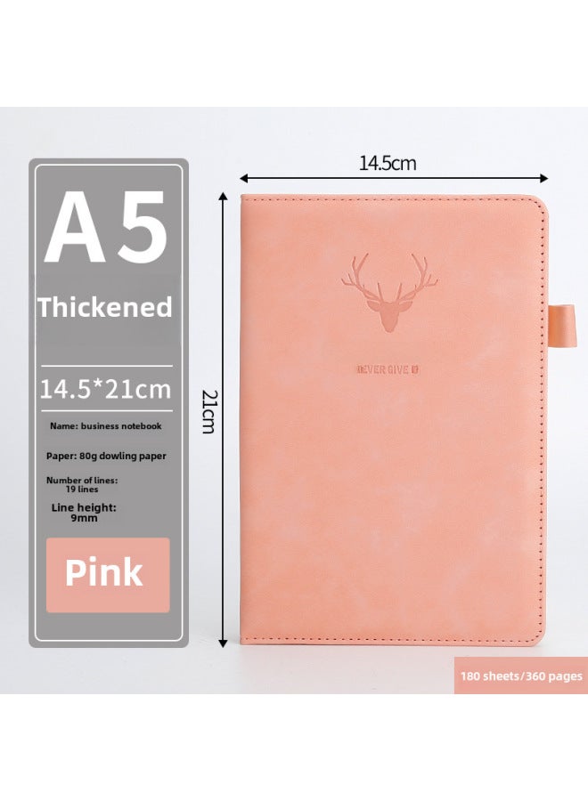 Enterprise Thickened High-value A5 Notebook Business Simple Ultra-thick Notebook Retro Art Student Notebook - Image 1