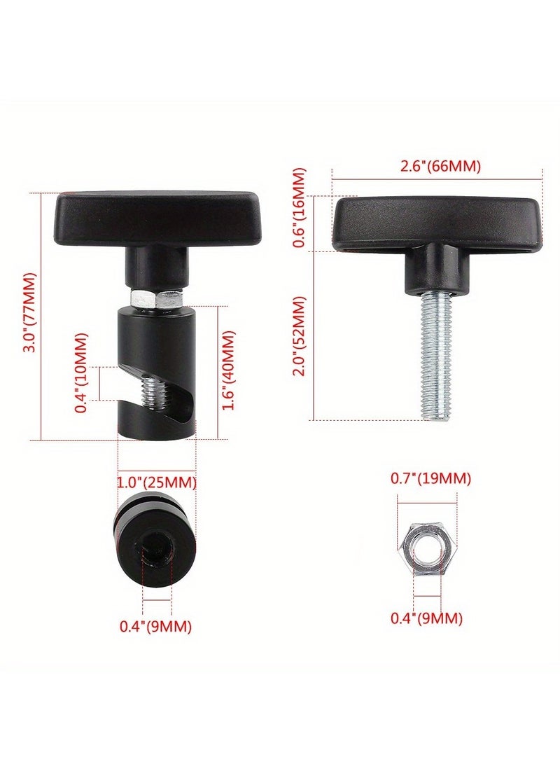 Loquat Upgrade Your Car with This Anti-Pinch Hood Lift Lever Holder - Automotive Modification Accessories（Black） - Image 2