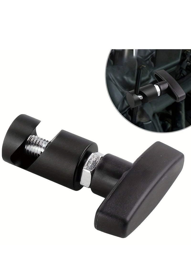 Loquat Upgrade Your Car with This Anti-Pinch Hood Lift Lever Holder - Automotive Modification Accessories（Black） - Image 1