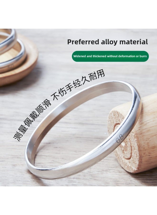 Round Bracelet Measuring Ring 50-68 Wrist Measuring Inner Diameter Measuring Jade Ring Mouth Ring Number Gold And Silver Bracelet Measuring-Model:Circle Of Bracelet (No. 54)  - Image 4