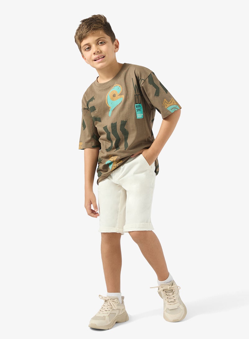 ريبلز مع نمشي شورت شينو للأولاد - Image 4