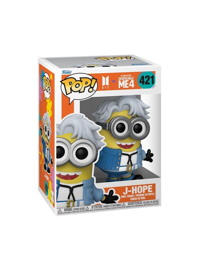 Funko POP! Rocks: Minions X BTS - J-Hope - BTS + Minions - Collectable Vinyl Figure - Gift Idea - Official Merchandise - for Kids & Adults - Movies, Music Fans - Model Figure for Collectors - Image 1