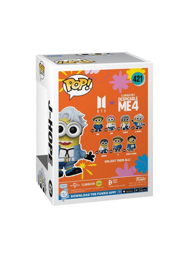 Funko POP! Rocks: Minions X BTS - J-Hope - BTS + Minions - Collectable Vinyl Figure - Gift Idea - Official Merchandise - for Kids & Adults - Movies, Music Fans - Model Figure for Collectors - Image 3