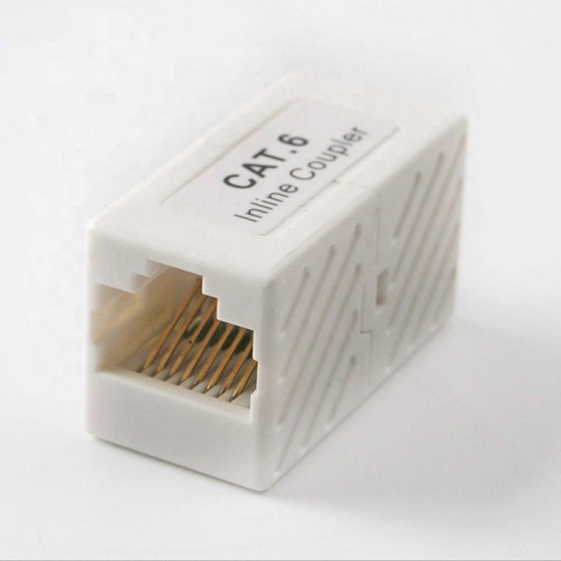 Greluma Easy lifting build 6pcs RJ45 CAT6 Female to Female Inline Coupler Multi-use detailed build - Image 5