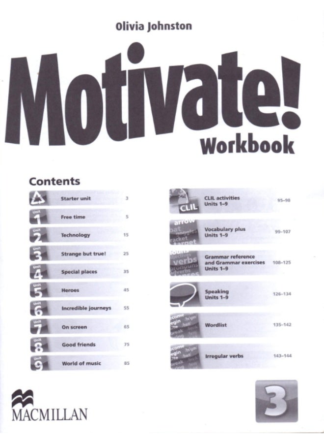 Macmillan Motivate! - English Course for Middle School - Level 3: Workbook - Image 2