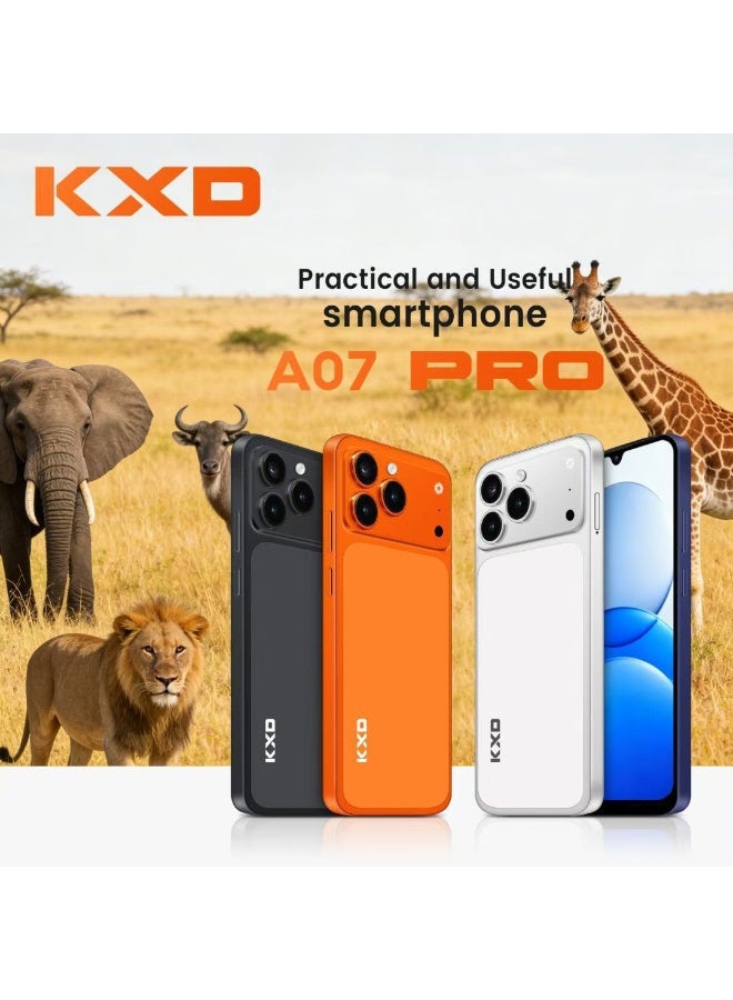 كيه إكس دي هاتف A07 Pro بذاكرة وصول عشوائي 12 جيجابايت، وذاكرة تخزين داخلية 128 جيجابايت، وشاشة 6.52 بوصة وبطارية 4500 مللي أمبير - Image 3