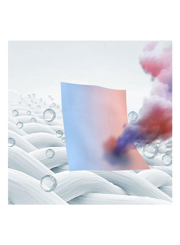 BOFAN Clothing Dyeing Adsorption Sheet - Environmentally friendly innovation, anti-staining, suitable for a variety of washing machines, keep clothes bright and long-lasting, energy-saving, time-saving and convenient, prevent color mixing, fragrance-free - 100sheets/2pack - Image 2