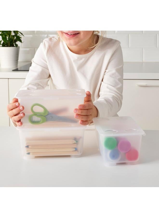 Generic Box with lid, transparent, 17x10 cm  - Image 2