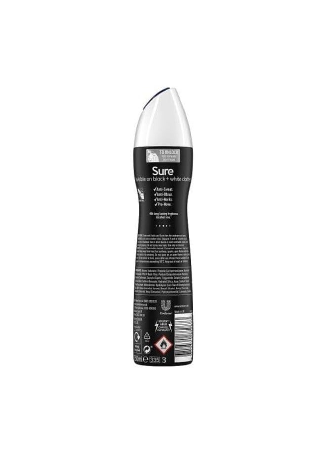 Rexona Women's Deodorant Spray Invisible on Black+White Clothes 200ml (Pack of 6) - Image 3