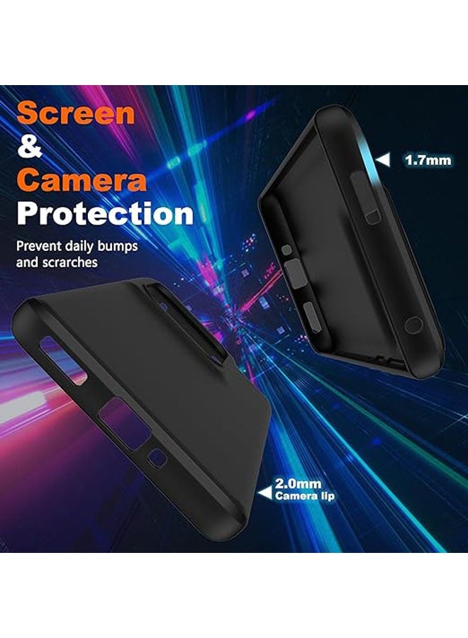 عام حافظة مقاومة للصدمات لهاتف Motorola Moto Edge 50 Ultra، حافظة هاتف مطاطية ناعمة بتصميم مطفي [حماية الكاميرا] [طبقة داخلية ناعمة]، حافظة رقيقة مقاومة للخدوش - Image 4