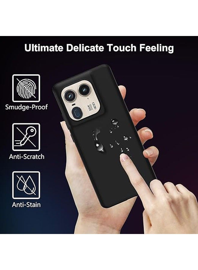 عام حافظة مقاومة للصدمات لهاتف Motorola Moto Edge 50 Ultra، حافظة هاتف مطاطية ناعمة بتصميم مطفي [حماية الكاميرا] [طبقة داخلية ناعمة]، حافظة رقيقة مقاومة للخدوش - Image 2