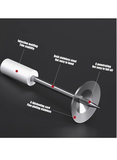 MJZ 50 pcs Round Nails for Manual Steel Nail Gun, Nails for Wall Fastening Tool, Nail Gun Accessories for Concrete Ceiling Cable Ducts Fixed Slotting Device Repair Tool Home DIY  - Image 5