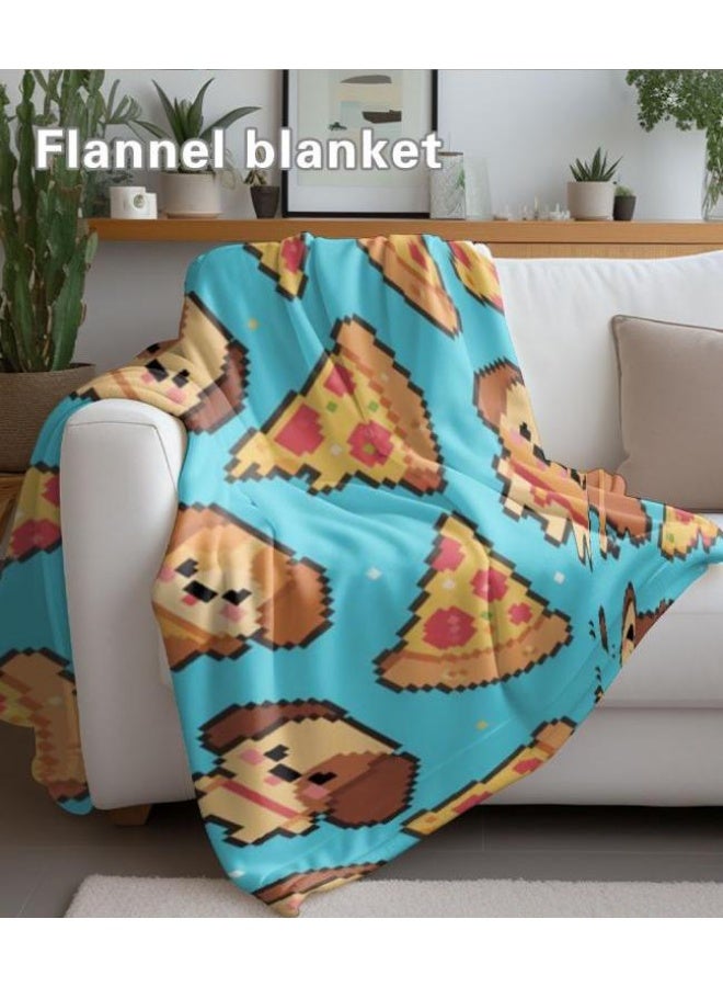 عام بطانية رقيقة من الفانيلا الكرتونية للأطفال والرضع (دافئة ومريحة، ومناسبة للنوم والألعاب) 70 سم * 100 سم - 914 - Image 1