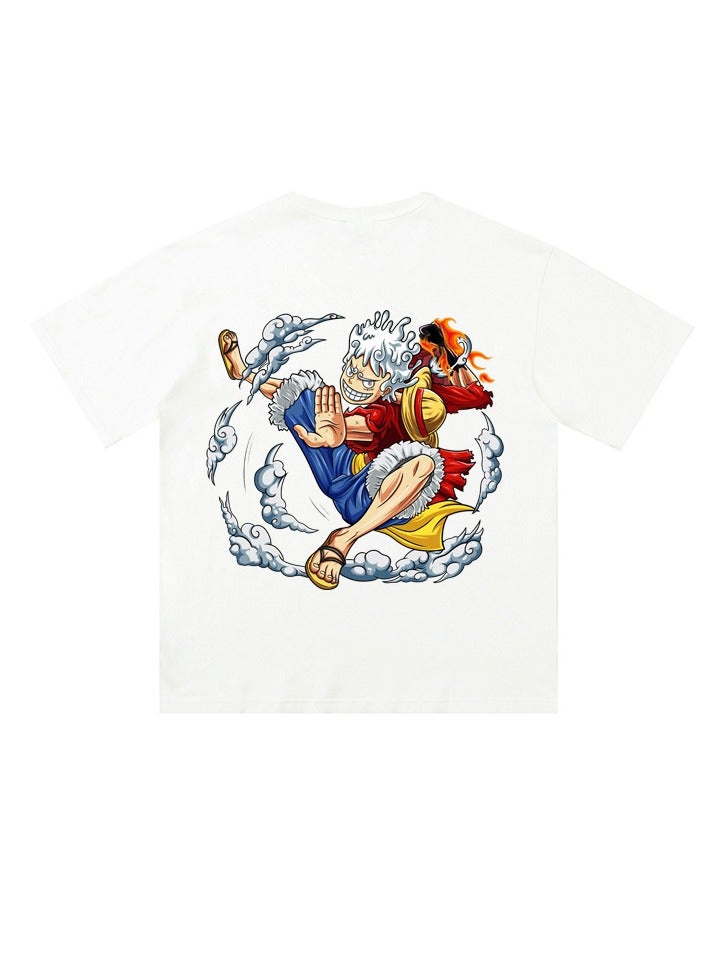 KUYING One Piece Five Sleeve Casual Versatile Breathable Short Sleeve  - Image 1