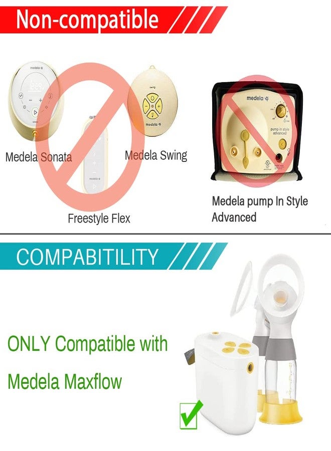 PumpMom-us Replacement Tubing for Medela New Pump in Style Maxflow Breast Pump, Compatible with Medela Spare Breastpump Parts Tubes - Image 2