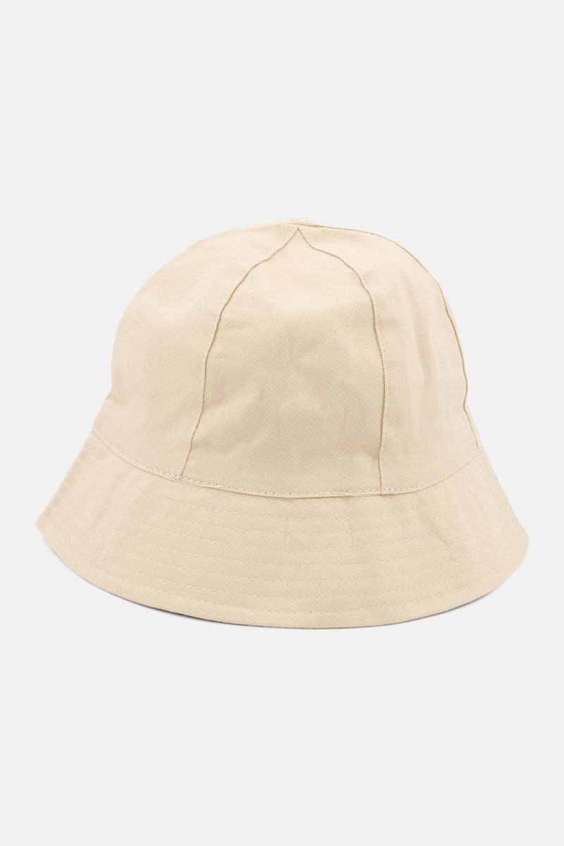 Rampage Women Round Crown Bucket, Beige - Image 1