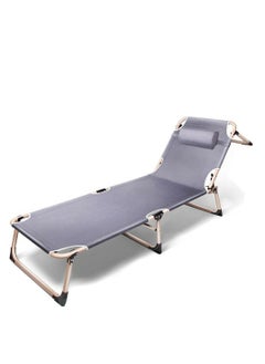 XiuWoo Multi-Functional Recliner Folding Bed with Pillow 193x63x30cm  - Image 1