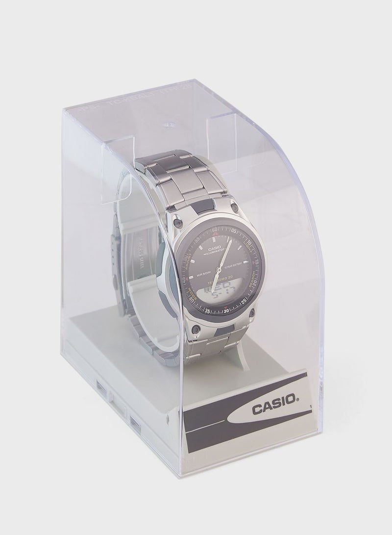 كاسيو ساعة يد تناظرية رقمية -- - Image 5