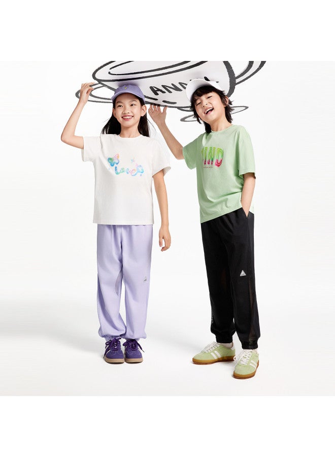 Annil Kids' Quick-dry Mosquito-repellent Pants 2025 Summer New Outdoor Stretchy Loose-fit Cuffed Pants (unisex) - Image 5
