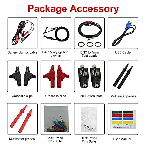 LAUNCH X-431 Oscilloscope O2-2 Scopebox Analizador 4 Channels Digital Scopebox Tester USB Port - Image 5