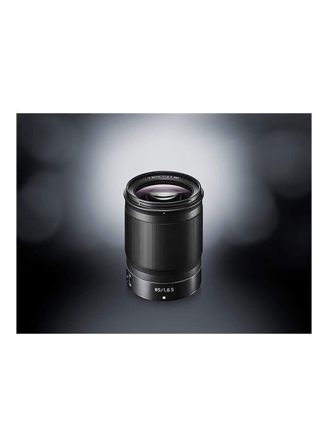 نيكون عدسة نيكور زي مقاس 85 ملم وببؤرة f/1.8 S Portrait Fast Prime للكاميرات غير العاكسة أسود - Image 3