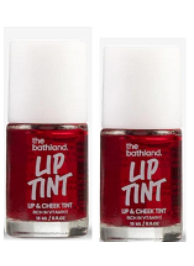 the bath land 2 Pieces Red Lip Tint - 15ml  - Image 1