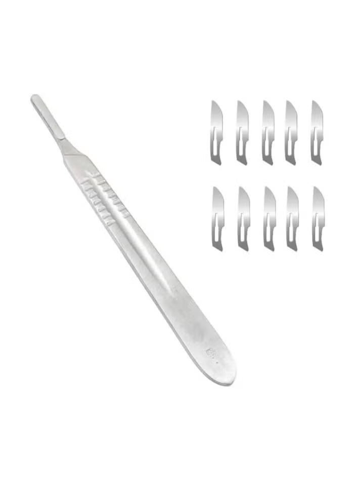 Dermaplaning with 10 blades to remove lint and exfoliate dead skin - Image 1