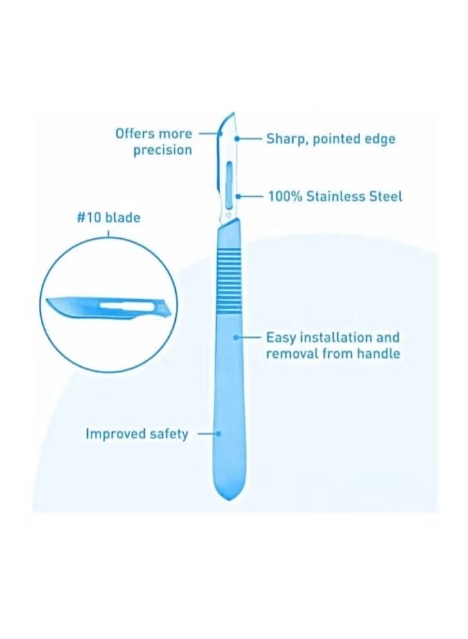 Dermaplaning with 10 blades to remove lint and exfoliate dead skin - Image 5