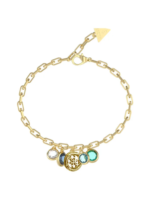 جس Crystals Detail Single Bracelet