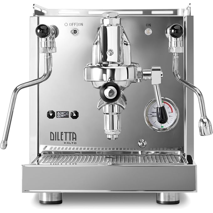 Alto Espresso Machine | Dual Boiler | PID | Shot Timer | Adjustable OPV | (Stainless Steel) - Image 1