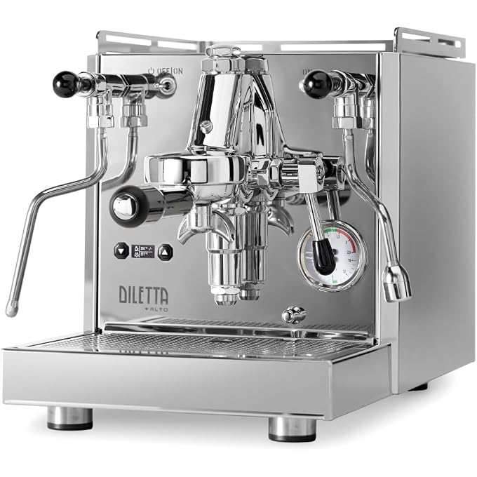 Alto Espresso Machine | Dual Boiler | PID | Shot Timer | Adjustable OPV | (Stainless Steel) - Image 2