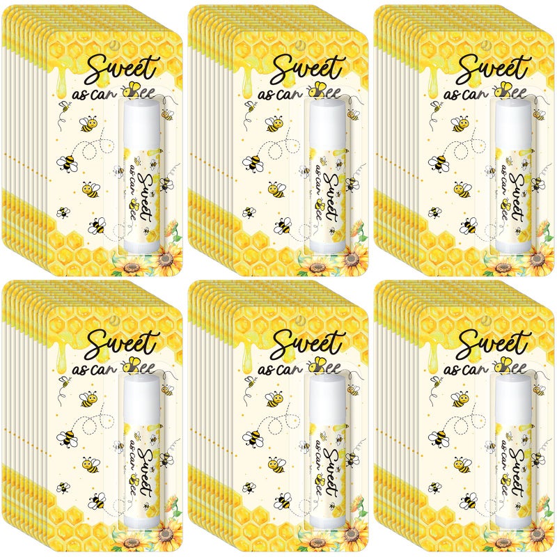 Sacubee 30 Pack Sweet as Can Bee Bulk Baby Shower Games Prizes Party Gifts Lip Balms Favors for Winners Adults Guests Gender Reveal Favors Decorations Baby Shower Souvenirs Gift Bags Stuffers - Image 1