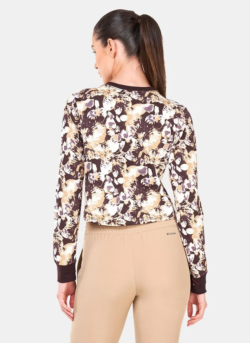 Columbia Women's North Cascades™ Long Sleeve Printed T-Shirt
