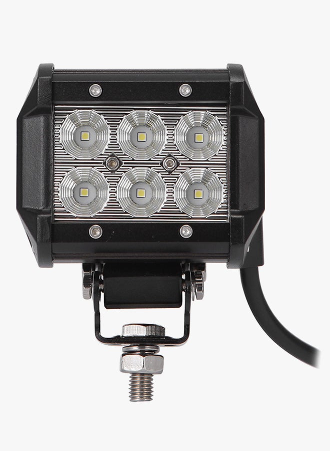 2-Piece LED Car Top Flood Work Light Bar - Image 2