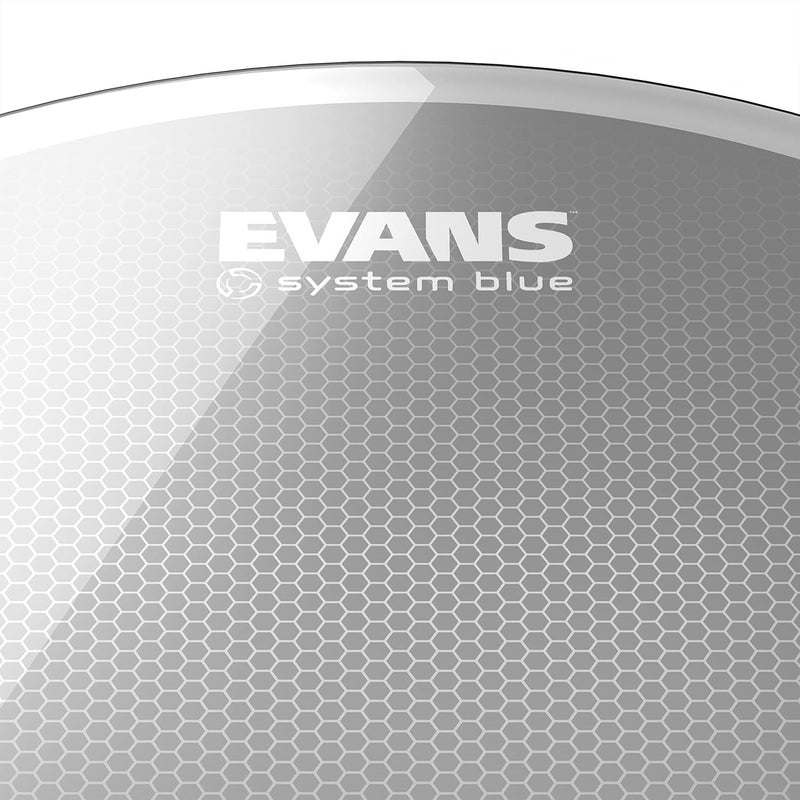 EVANS System Blue SST Marching Tenor Drum Head, 6 Inch - Image 2