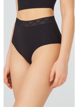 COTTONHILL Basic High Waist Laser Cut Bikini Panties 3 Pack - 3  - Image 3