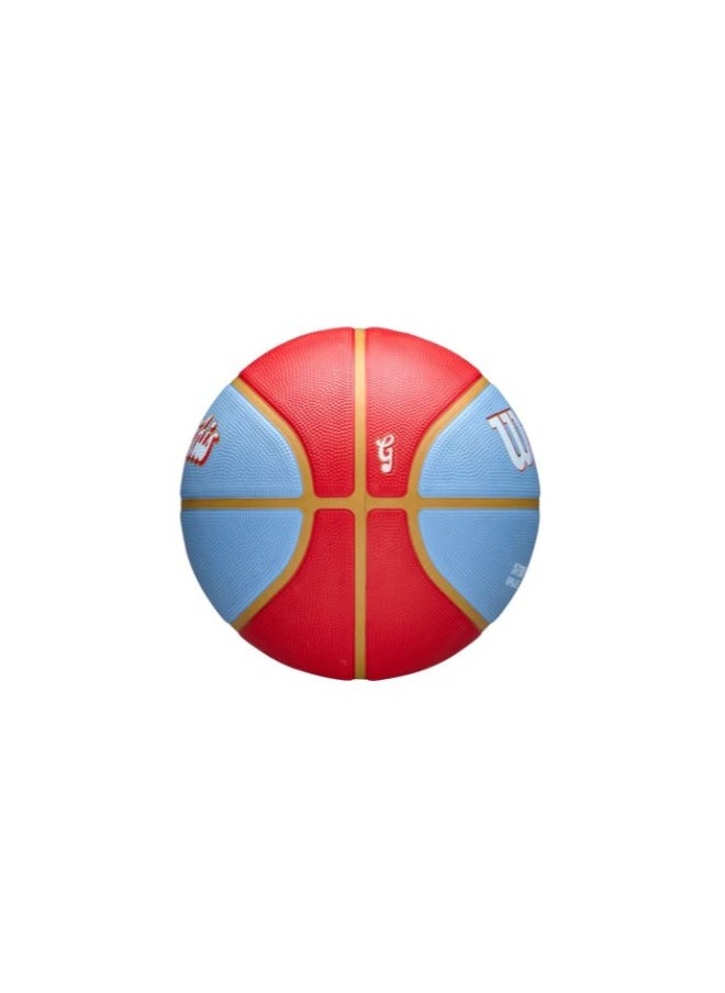 Wilson - 2024-2025 NBA Team City Edition Icon Memphis Grizzlies Basketball   Size: 7 - Image 1